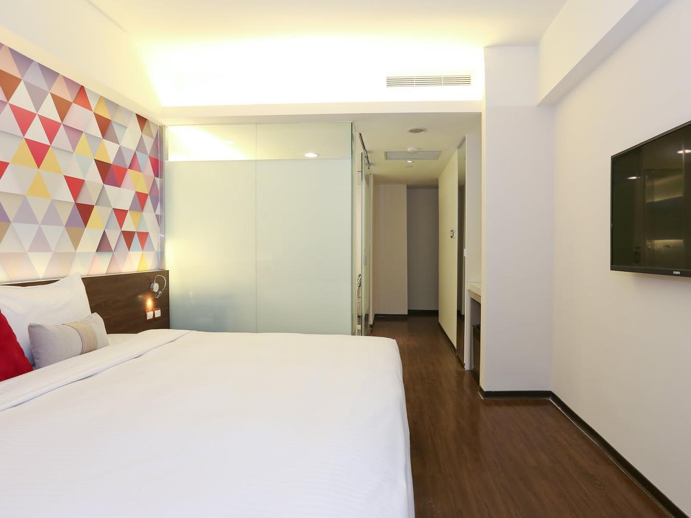 Audi Garden Business Hotel Taoyuan Luaran gambar