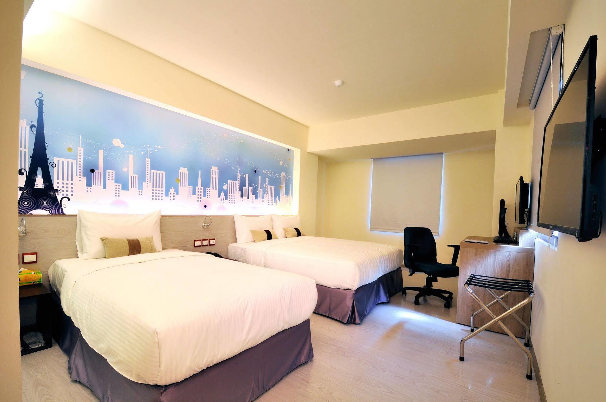 Audi Garden Business Hotel Taoyuan Luaran gambar